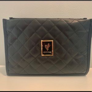 Black cosmetic bag/clutch